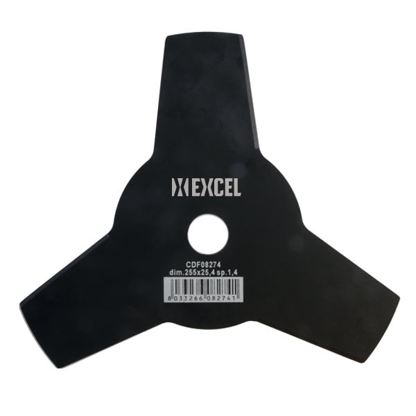 DISCO ACCIAIO  3 DENTI mm 255          EXCEL 08274