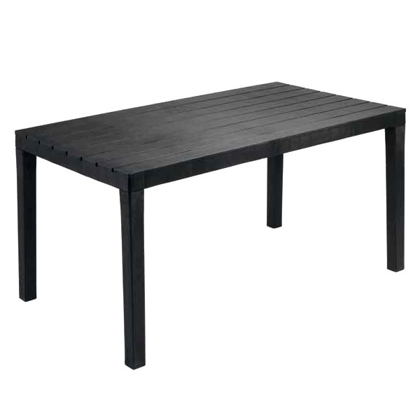 TAVOLO RESINA SUMATRA ANTRACITE   138×80 PROGARDEN