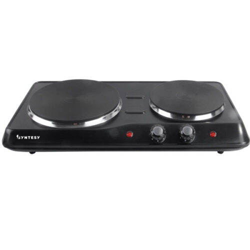 FORNELLO ELETTRICO 2 PIASTRE 2500W   SYNTESY 08826