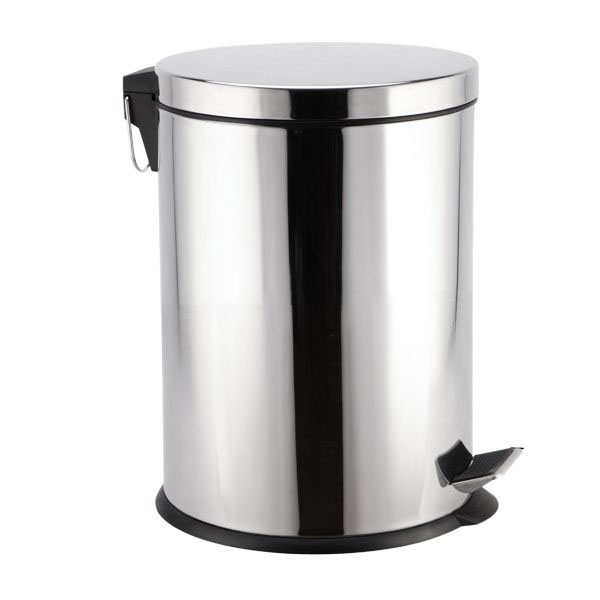 PATTUMIERA PEDALE INOX             l  3 XTRA 08821