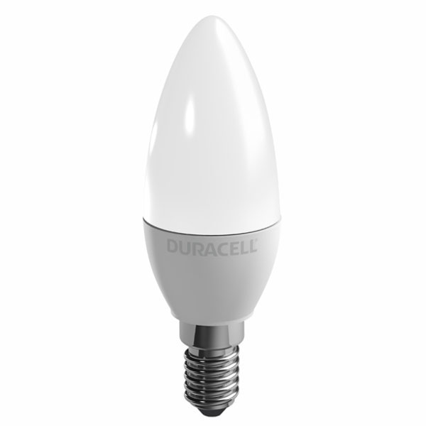 LAMPADA LED OLIVA E14 W 6,0 2700K DURACELL
