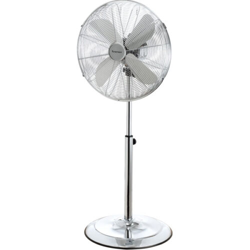 VENTILATORE PAVIMENTO CROMO 400      SYNTESY 09148