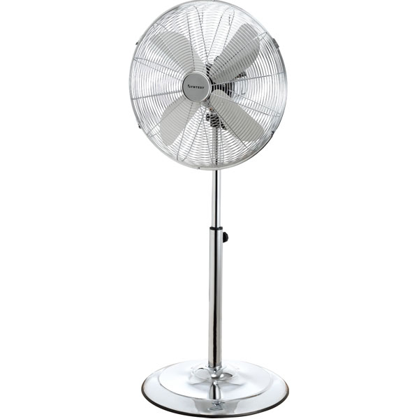 VENTILATORE PAVIMENTO CROMO 400      SYNTESY 09148