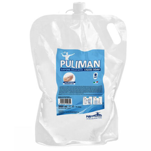 SAPONE LIQUIDO l 3   RICARICA PULIMAN      NETTUNO