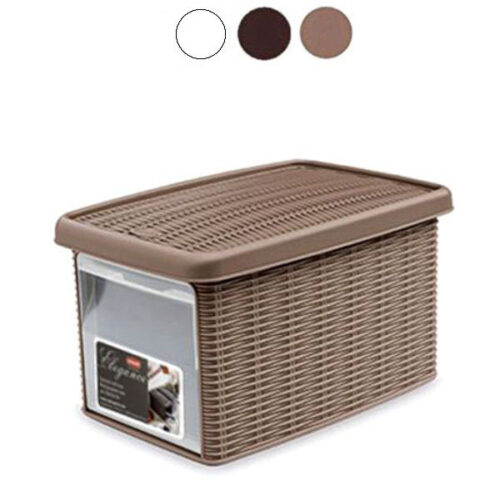 BOX ELEGANCE MULTI BIANCO   cm 19x29 h 16 STEFANPL