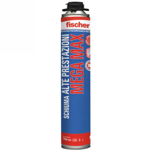 SCHIUMA POLIURETANO MEGA MAX 750 PISTOLA   FISCHER