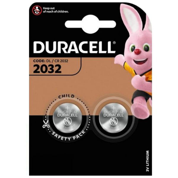 PILA BOTTONE LITIO            Pz 2 DL2032 DURACELL