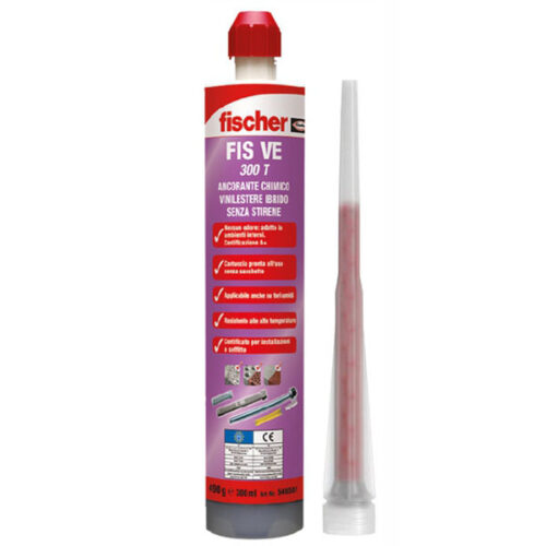 TASSELLO CHIMICO FIS VE 300T        ml 300 FISCHER