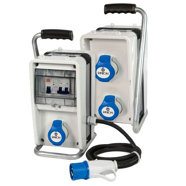 QUADRO 3x2PT CEE 16A IP44 m 2            74303 FME