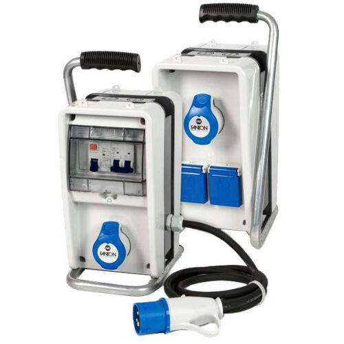 QUADRO 2x2PT CEE 2xSK 10/16A IP44 m 2    74304 FME