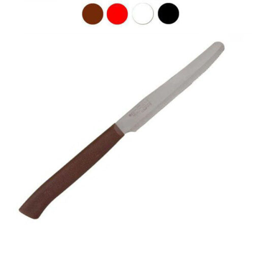 COLTELLO TAVOLA LISCIO ROSSO   Pz 6 cm 11 MARIETTI