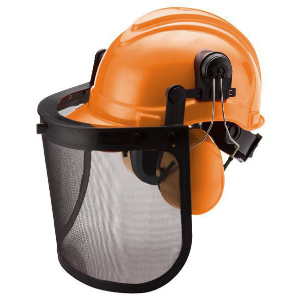 ELMETTO PROTEZIONE CUFFIE+VISIERA      EXCEL 09488
