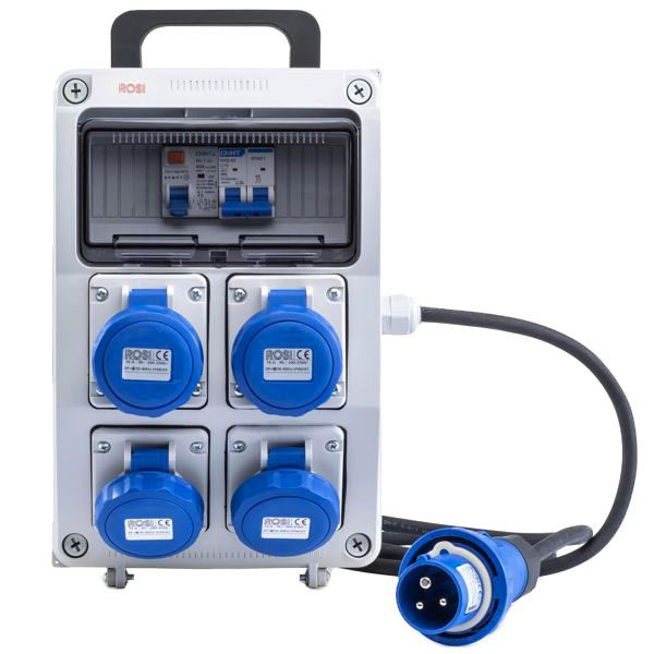 QUADRO 4x2PT CEE 16A IP55 m 2,5 ROSI