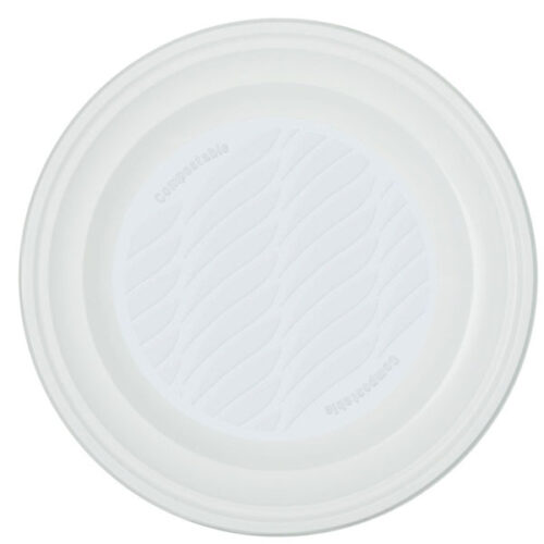 PIATTO FONDO BIANCO             Pz 15 NATURAL BIBO