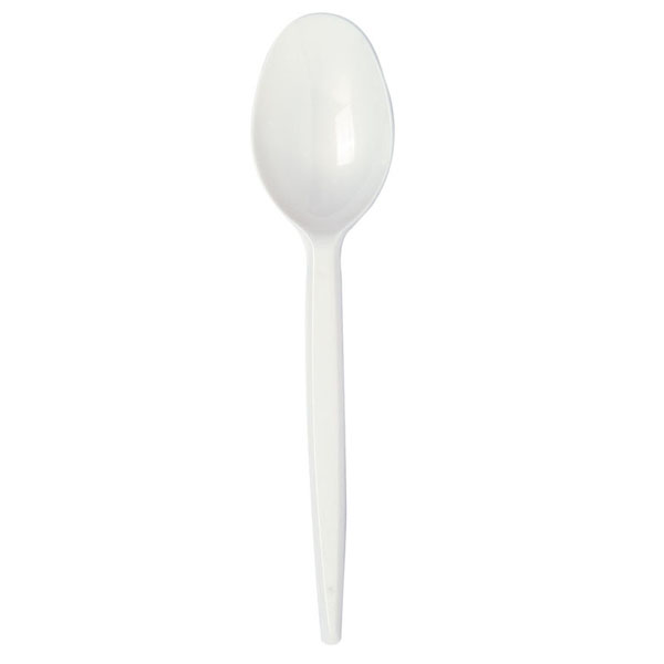 CUCCHIAINO BIANCO               Pz 50 NATURAL BIBO