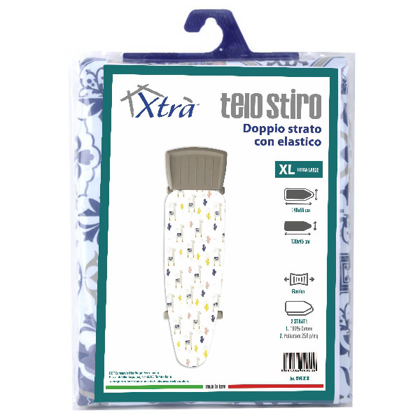 TELO ASSE STIRO 2S ELASTICO 140x55 XTRA 09900