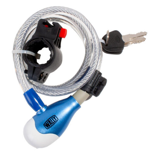 LUCCHETTO CICLI cm 120 SPIRALE               WALLY