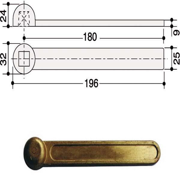 BRACCIO CHIUDIPORTA 7100 INF VENTOLA    MA0002 MAB