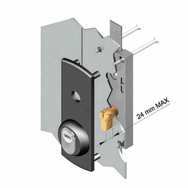 PROTETTORE BASCULANTI E60 mm 44x144 DN129 DISEC