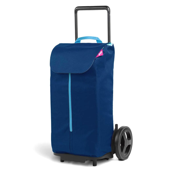 CARRELLO SPESA KOMODO BLU    l 50 38×45 h  96 GIMI