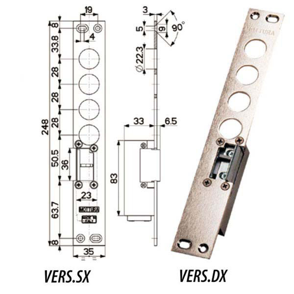 FERROGLIERA ELETTRICA DX I.28        94077 MOTTURA
