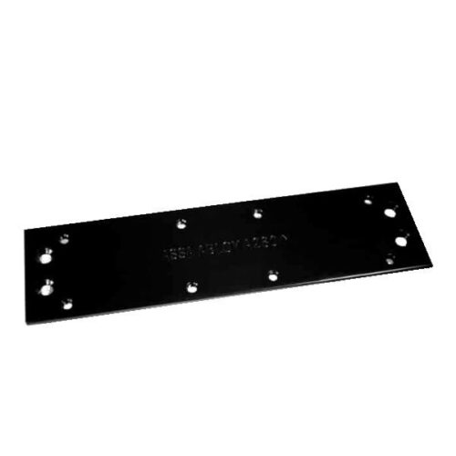 PIASTRA CHIUDIPORTA SLITTA DC175 NERO   ASSA ABLOY