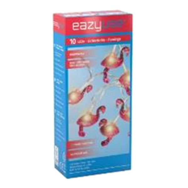 CATENA LUCI LED FENICOTTERI    m 1,20     EAZY USE