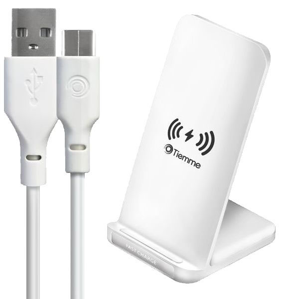 CARICABATTERIE WIRELESS SCRIVANIA w 15 3724 TIEMME