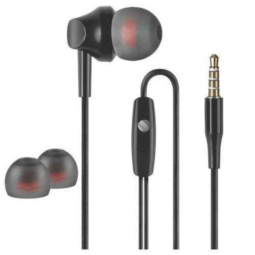 AURICOLARI SMARTPHONE FILO NERO 3703 TIEMME