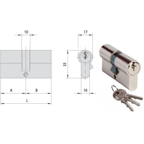 CILINDRO INF.  79,0-39,5-39,5 KA  N0G300-18-0 CISA