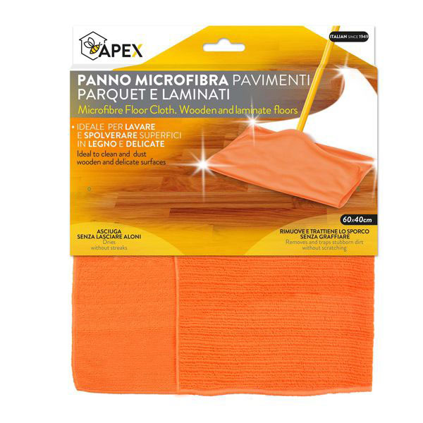 PANNO MICROFIBRA PAVIMENTI     cm 40×60 15093 APEX