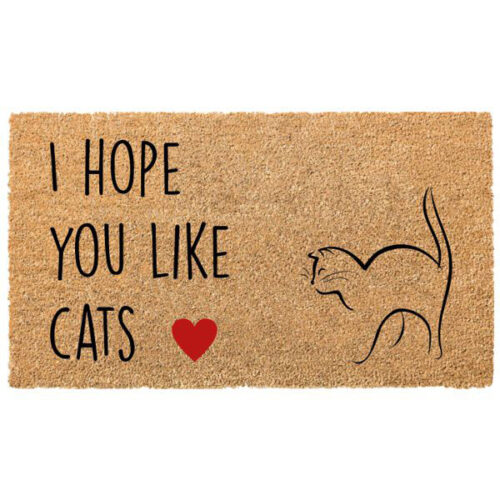 ZERBINO COCCO/PVC CATS        cm 40x 70 XTRA 11713