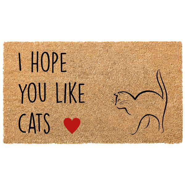 ZERBINO COCCO/PVC CATS        cm 40x 70 XTRA 11713