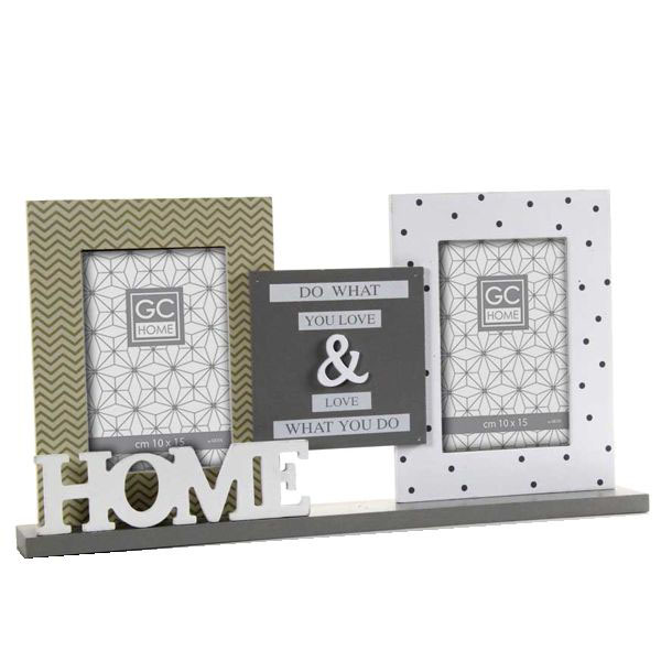 PORTAFOTO MULTIPLO DESIGN          cm 42×23 GCHOME