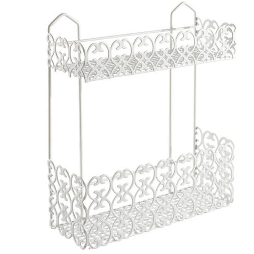 MENSOLA BAGNO FLORENZ RETT. 2P 30x10 h 36 METALTEX