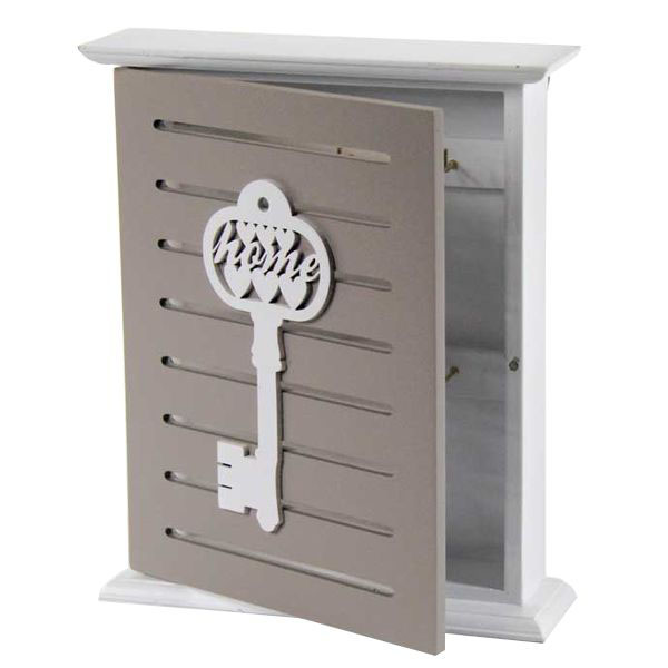 BACHECA PORTACHIAVI LEGNO KEY         cm 20×24 L&D