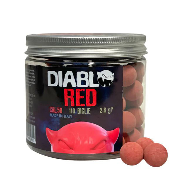 PALLINO PISTOLE DIABLO RED          Pz 110 DEFENCE