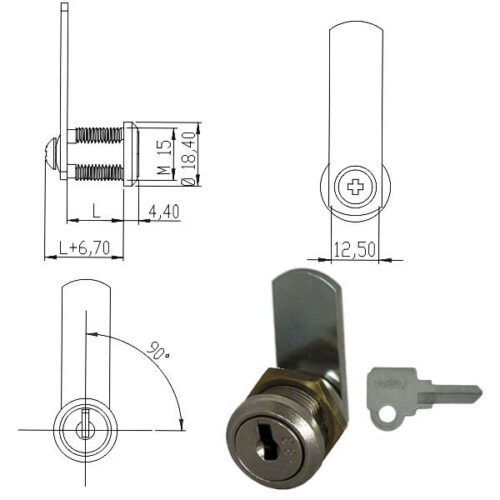 CILINDRO LEVETTA mm 10 D.15             160041 OMR