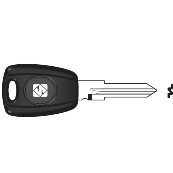 GT15RTE    CHIAVE TRANSPONDER NO CHIP GIOBERT