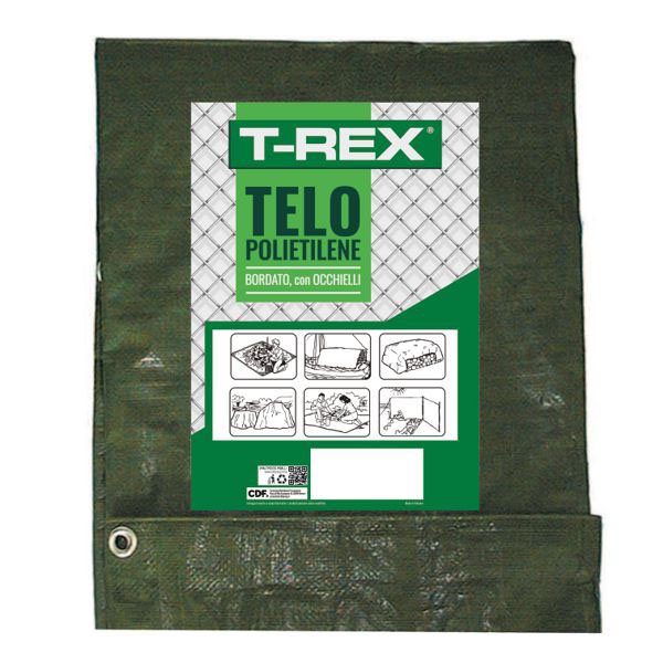 TELONE PLASTICA TESSUTO 8x10 STD TREX 01921