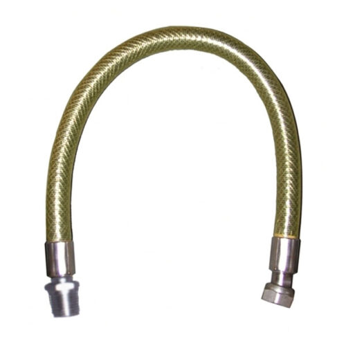 TUBO GAS INOX M1/2"-F1/2"  50 RIVESTITO