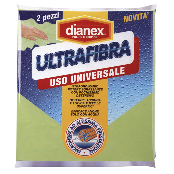 PANNO MICROFIBRA USO UNIVERSALE  Pz 2 36×40 DIANEX