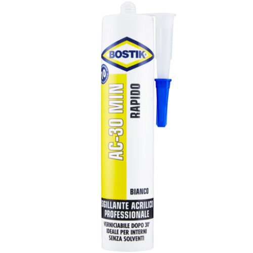 SIGILLANTE ACRILICO RAPIDO BIANCO  ml 300   BOSTIK
