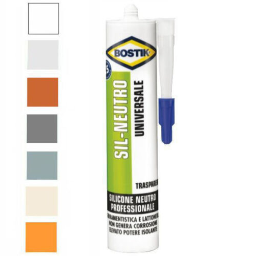 SILICONE NEUTRO TRASPARENTE          ml 300 BOSTIK