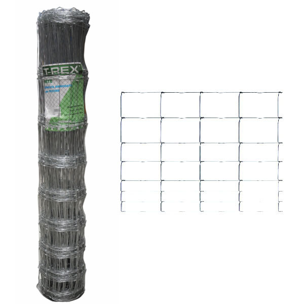 RETE PECORE h 100/08/15 m 50 ZINCATA    TREX 03405