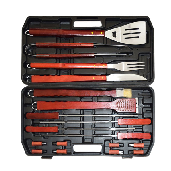 POSATE BARBECUE SET            Pz 18 LAPILLO 00649