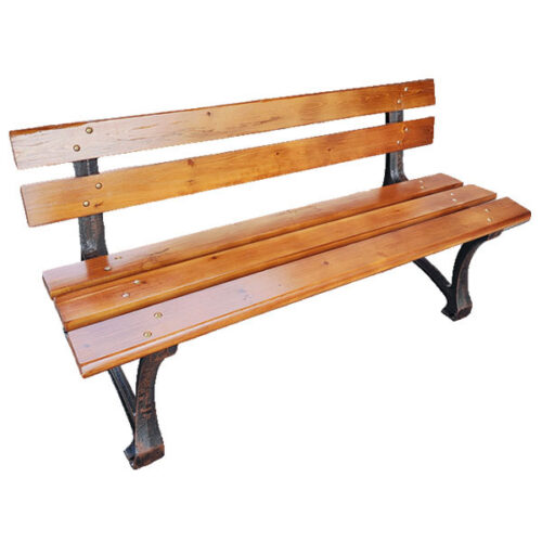 PANCHINA GHISA/LEGNO GIARDINO   cm 150 VETTE 03806