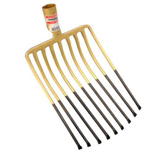FORCA 9 DENTI GHIAIA ORO                    STYRIA