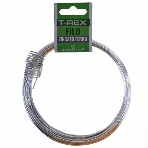 FILO ZINCATO N. 7 mm 1,20 m 25          TREX 01235