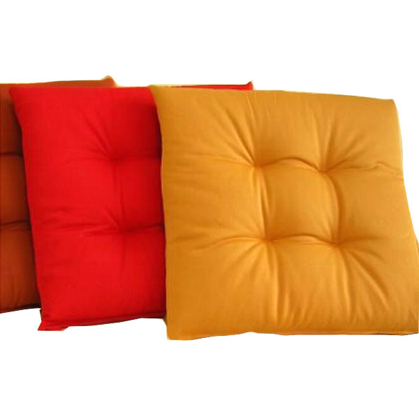 CUSCINO SOFTY PANAMA ARANCIO  cm 38×38 Pz 2 FLORAL